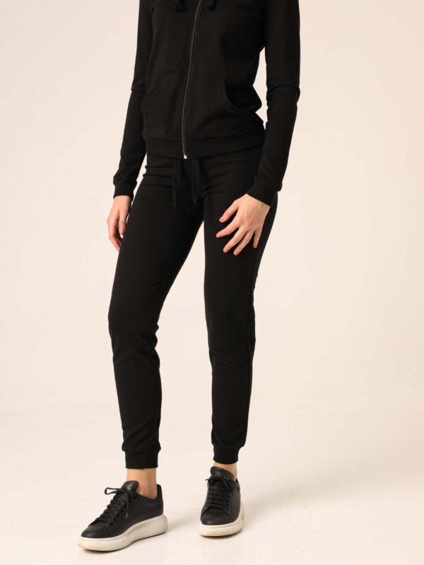 Ženski donji deo trenerke - crna, S