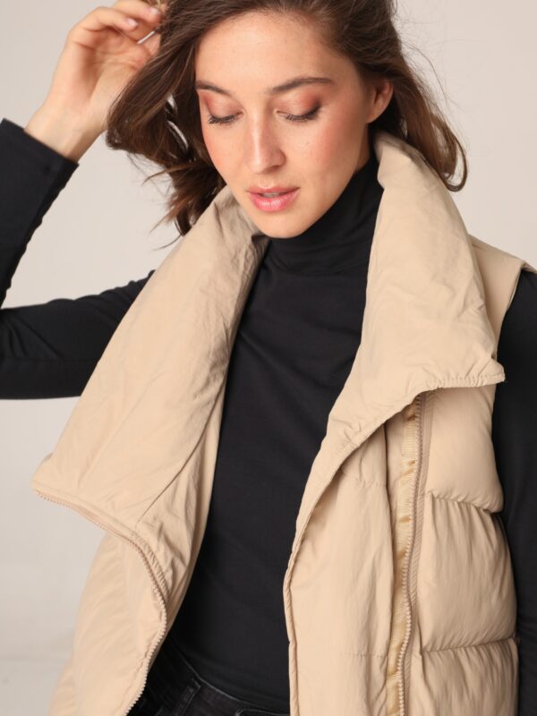 Ženski prsluk - bež, S