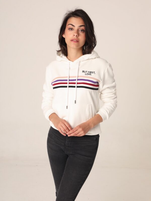 Ženski duks - krem bela, S