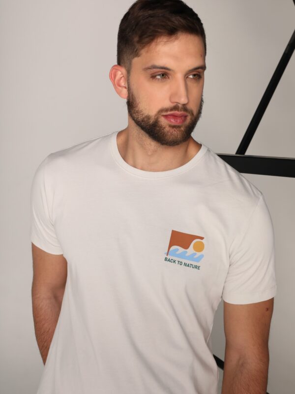 Muška majica - svetlo grafit, L