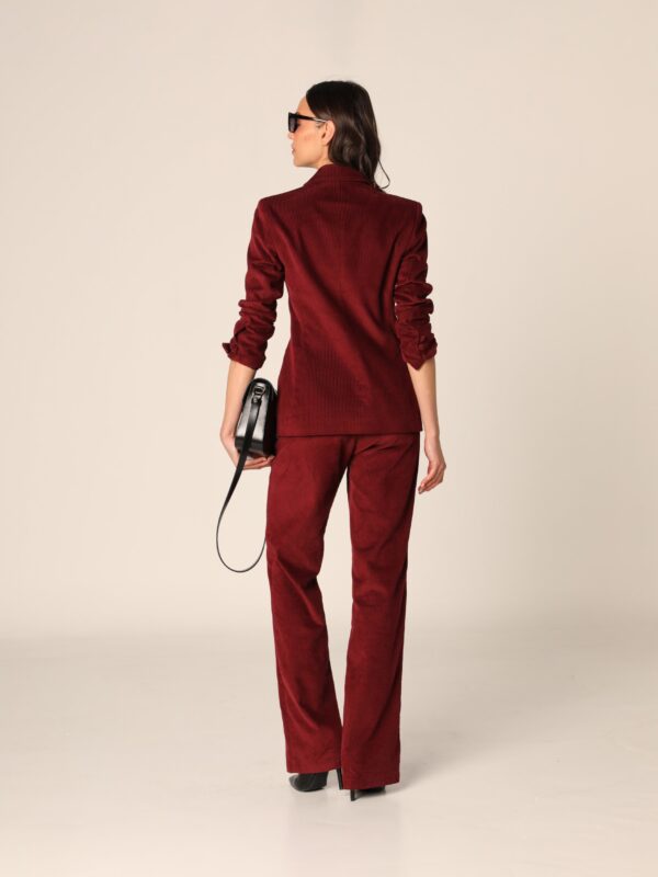 Ženske pantalone - bordo, M