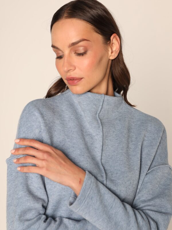 Ženski gornji deo trenerke - svetlo plava, L