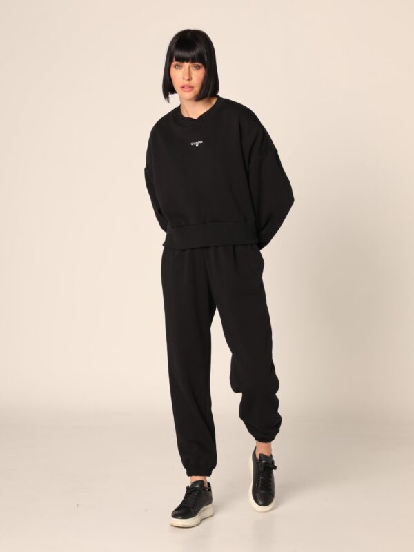 Ženski donji deo trenerke - crna, S