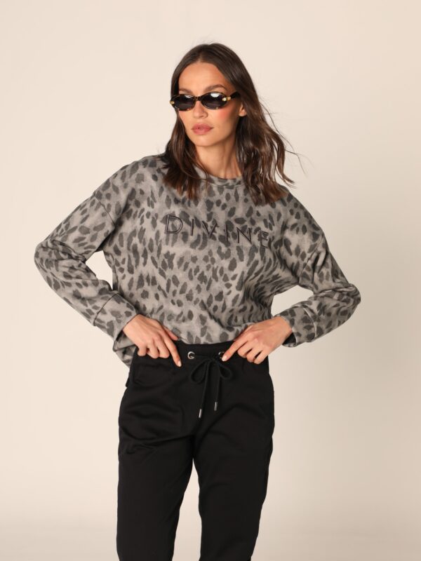 Ženski duks - siva, L