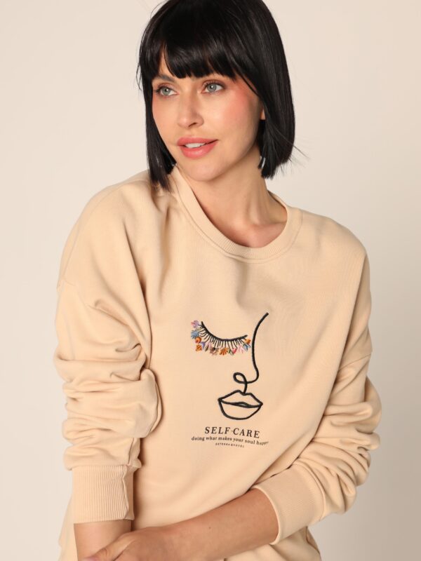 Ženski duks - svetlo bež, M