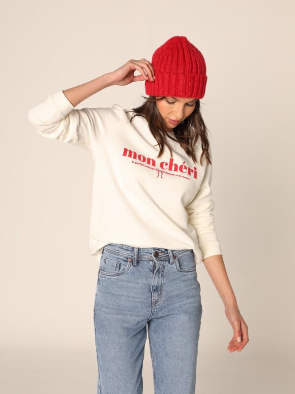 Ženski duks - krem bela, M