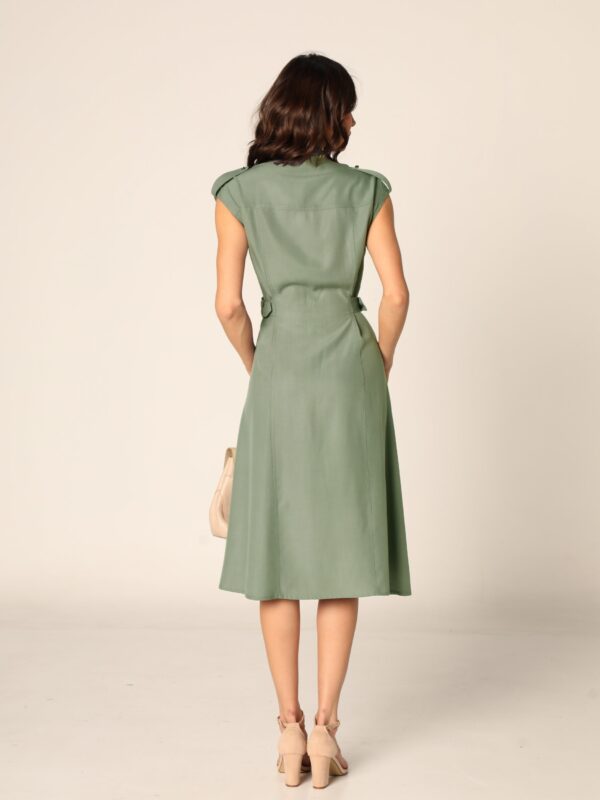 Haljina - tamno maslina, M