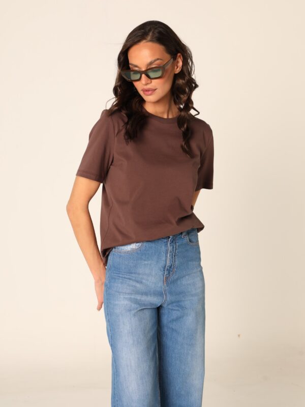 Ženska majica - braon, M